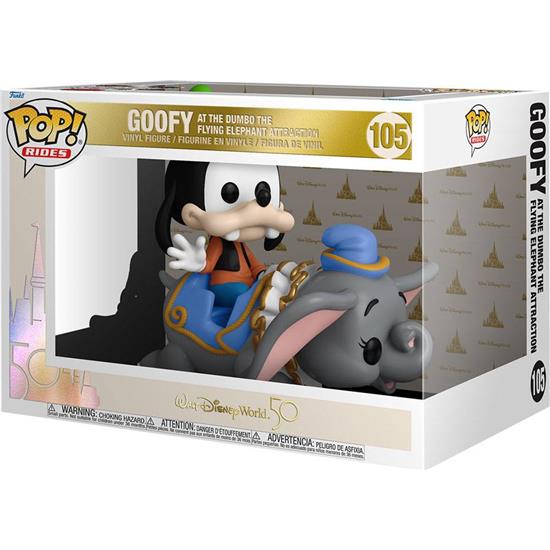 Disney: Dumbo w/Goofy POP! Rides Super Deluxe Vinyl Figur
