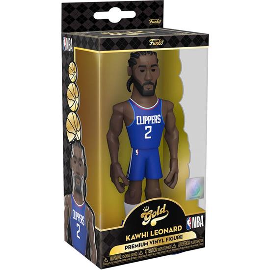 NBA: Kawhi (Clippers) Vinyl Gold Figur 13 cm