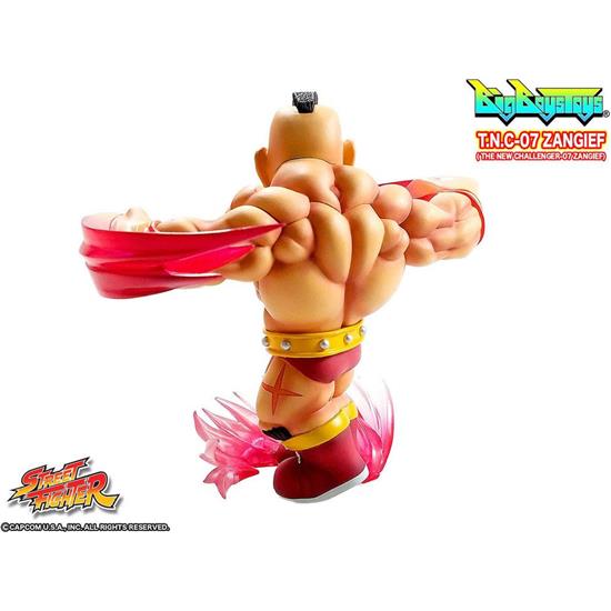 Street Fighter: Zangief Statue with Sound & Light Up 17 cm