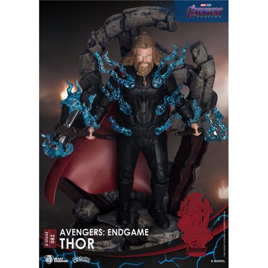 Avengers: Thor D-Stage Diorama Closed Box Version 16 cm