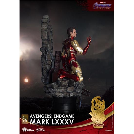 Avengers: Iron Man Mark LXXXV D-Stage Diorama Closed Box Version 16 cm