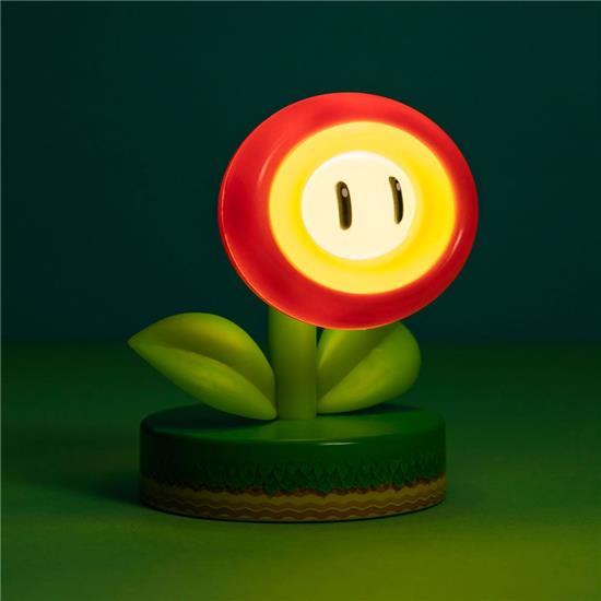 Super Mario Bros.: Fire Flower Icons Lampe