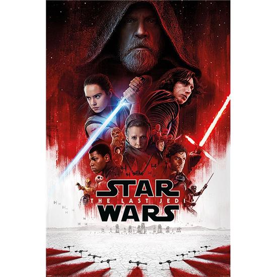 Star Wars: Star Wars Episode VIII Plakat The Last Jedi
