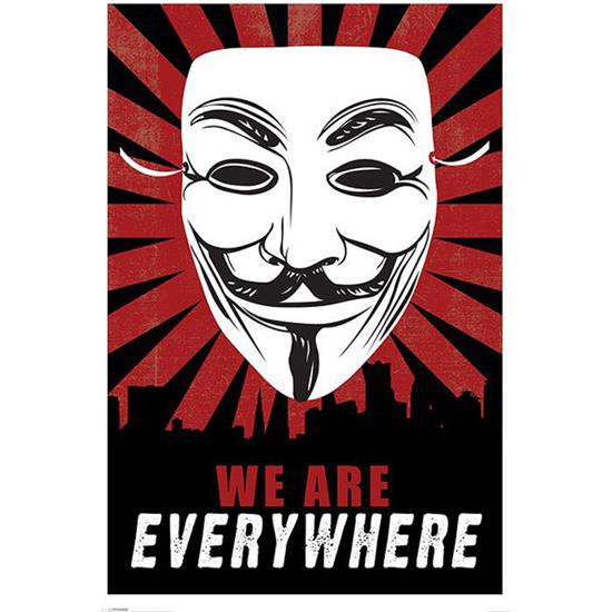 V For Vendetta: We Are Everywhere plakat