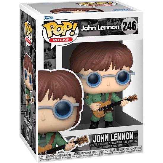 John Lennon: John Lennon Military Jacket POP! Rocks Vinyl Figur (#246)