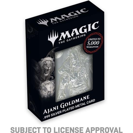 Magic the Gathering: Ingot Ajani Goldmane Limited Edition (silver plated)