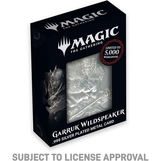 Magic the Gathering: Ingot Garruk Wildspeaker Limited Edition (silver plated)