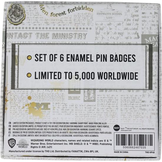 Harry Potter: Triwizard Tournament Badge 6-Pack Limited Edition