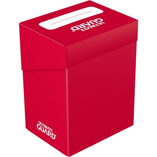 Diverse: Ultimate Guard Deck Case 80+ Standard Size Red (røde)