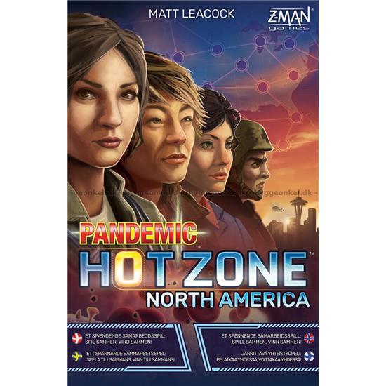 Diverse: Pandemic: Hot Zone – North America Brætspil