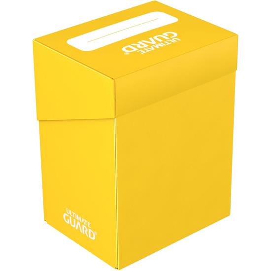 Diverse: Ultimate Guard Deck Case 80+ Standard Size Yellow