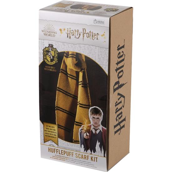Harry Potter: Hufflepuff Strik-Selv Kit Halstørklæde