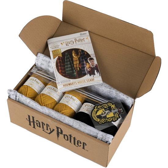 Harry Potter: Hufflepuff Strik-Selv Kit Halstørklæde