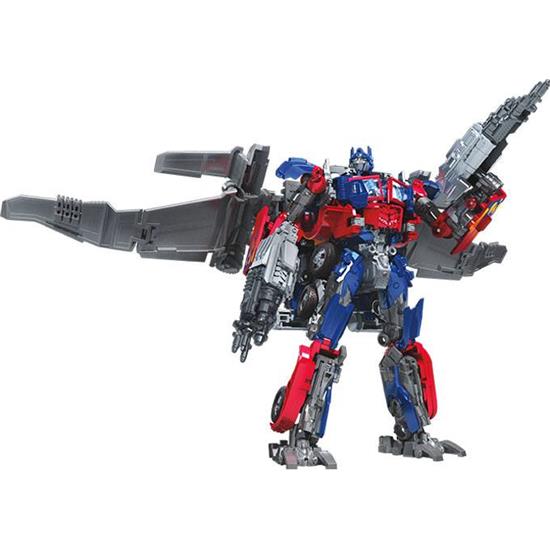 Transformers: Megatron og Optimus Prime Leader Class Action Figurer