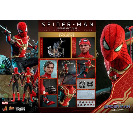 Spider-Man: Spider-Man (Integrated Suit) Deluxe Ver. Movie Masterpiece Action Figure 1/6