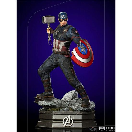 Avengers: Captain America Avengers Infinity Saga Legacy Replica Statue 1/4 56 cm