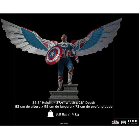Falcon and the Winter Soldier : Captain America Sam Wilson (Complete) Legacy Replica Statue 1/4