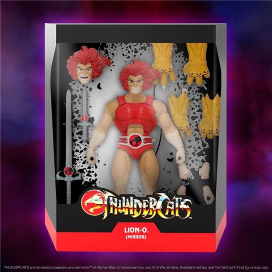 Thundercats: Lion-O (Mirror) Ultimates Action Figure 18 cm