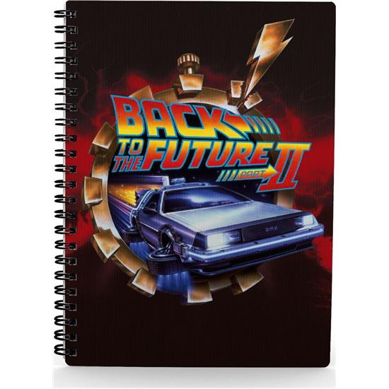 Back To The Future: Back to the Future II 3D-Effekt Notesbog