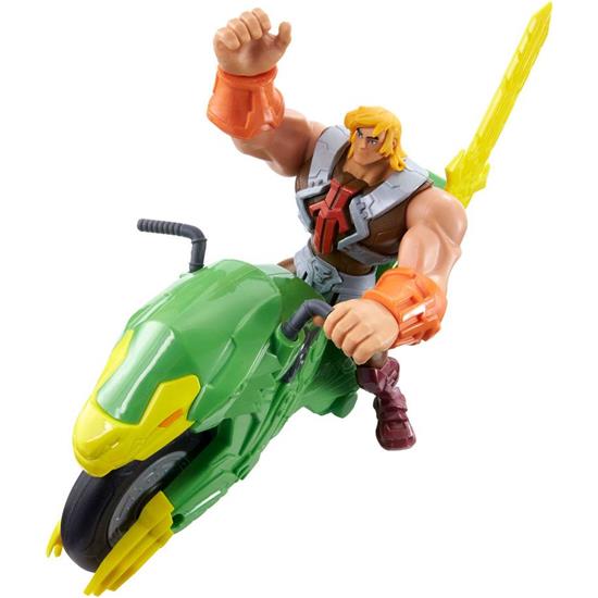 Masters of the Universe (MOTU): He-Man & Ground Ripper Action Figure 14 cm