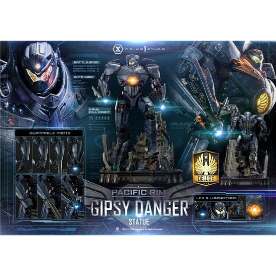 Pacific Rim:  Gipsy Danger Deluxe Version Statue 68 cm