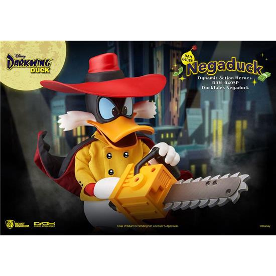 Disney: NegaDuck Dynamic 8ction Heroes Action Figure 1/9 16 cm