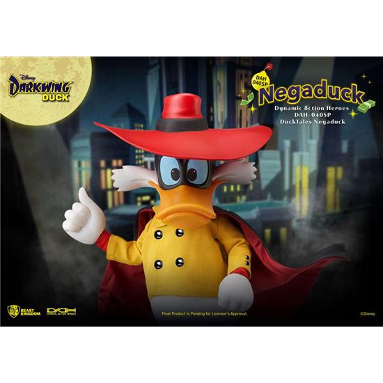 Disney: NegaDuck Dynamic 8ction Heroes Action Figure 1/9 16 cm