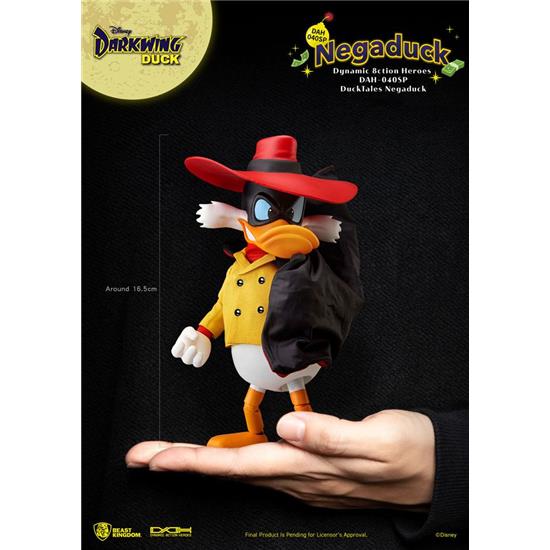 Disney: NegaDuck Dynamic 8ction Heroes Action Figure 1/9 16 cm