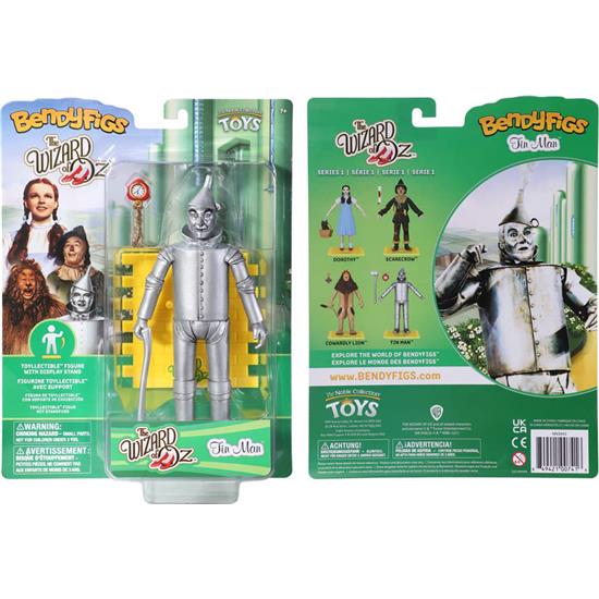 Wizard of Oz: Tin Man (with his Axe) Bendyfigs Bendable Figure 19 cm
