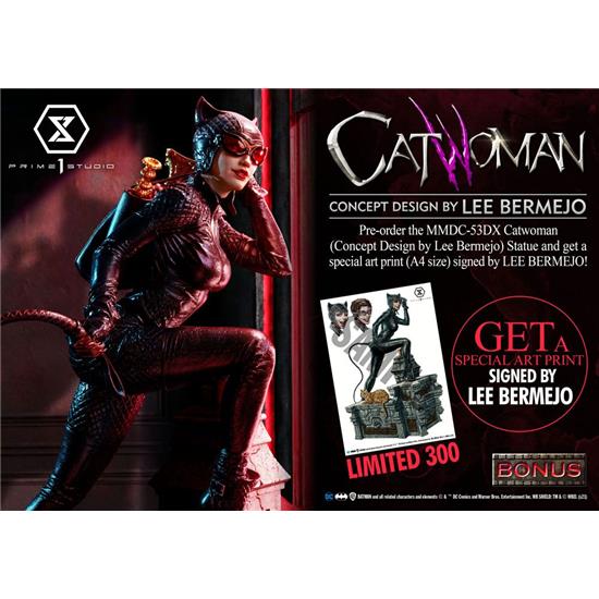 Batman: Catwoman Deluxe Bonus Version Concept Design by Lee Bermejo Statue 1/3  69 cm