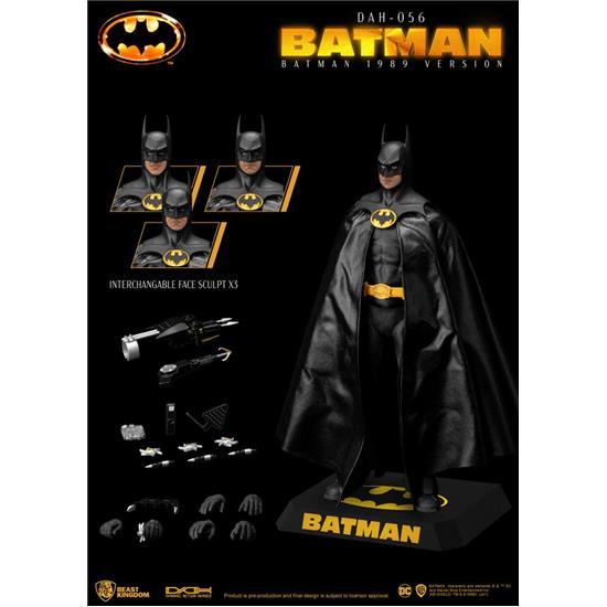 Batman: Batman (Batman 1989) Dynamic 8ction Heroes Action Figure 1/9 24 cm