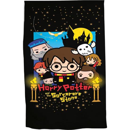 Harry Potter: Harry Potter Chibi Fleece Tæppe 100 x 140 cm