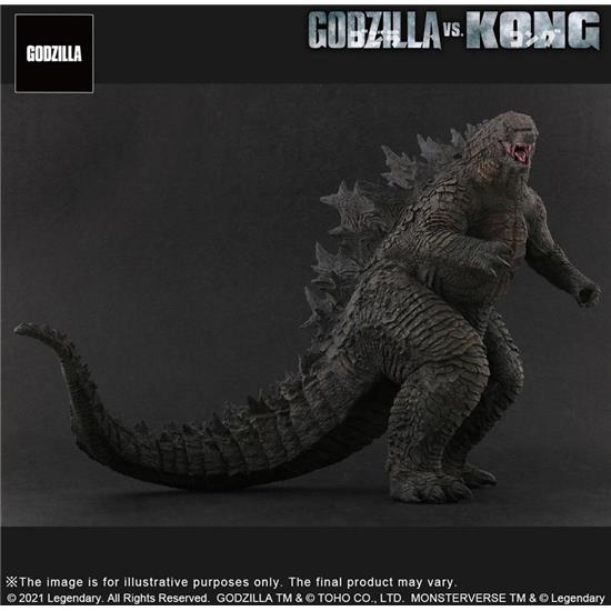Godzilla: Godzilla vs. Kong 2021 TOHO Large Kaiju Series Statue 26 cm