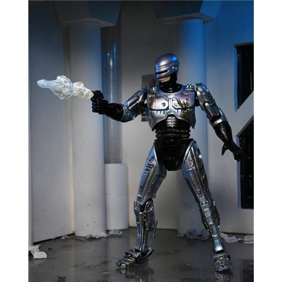 Robocop: Ultimate Battle Damaged RoboCop with Chair Action Figure 18 cm