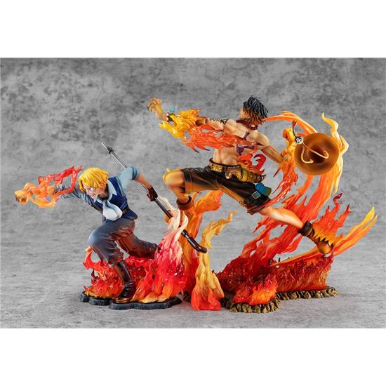One Piece: Sabo Fire Fist Inheritance Limited Edition Statue 15 cm