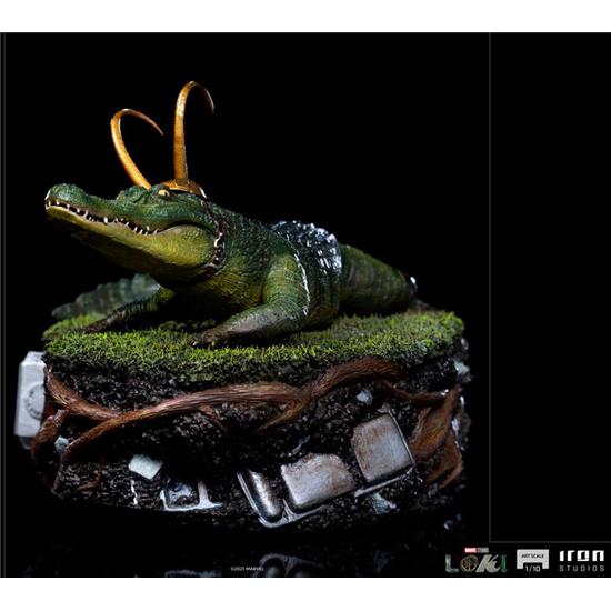 Loki: Alligator (Loki) Art Scale Statue 1/10 15 cm