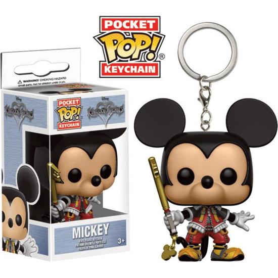 Kingdom Hearts: Mickey POP! Vinyl Nøglering