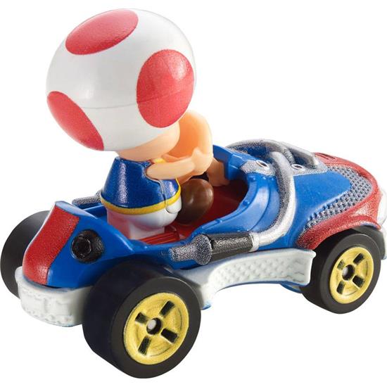 Super Mario Bros.: Mario Kart Diecast Bil Toad (Sneeker) 1/64 8 cm