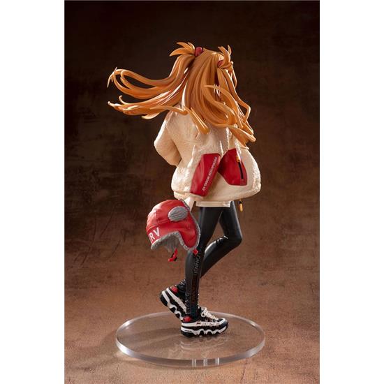 Manga & Anime: Shikinami Asuka Langley Ver. Radio Eva Statue 1/7 25 cm