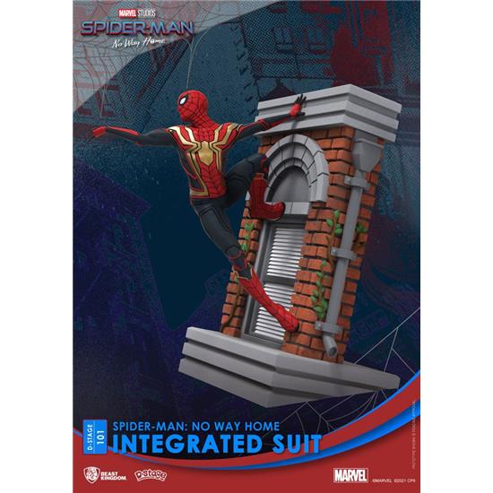 Spider-Man: Spider-Man Integrated Suit Closed Box Version D-Stage PVC Diorama 16 cm