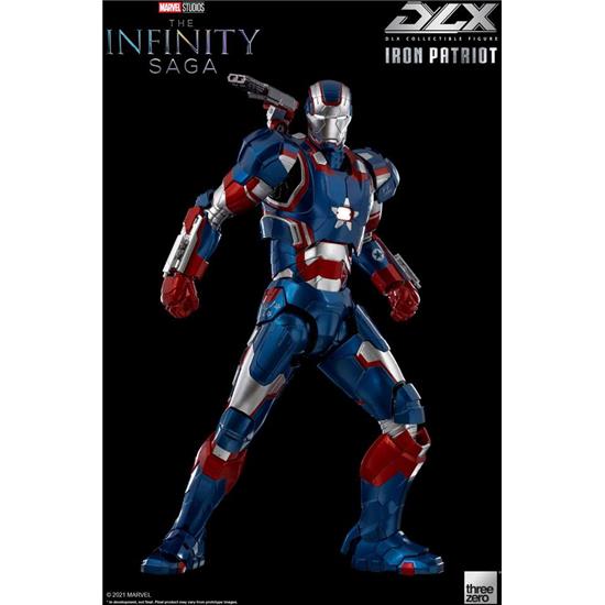 Infinity Saga: Iron Patriot DLX Action Figure 1/12 17 cm