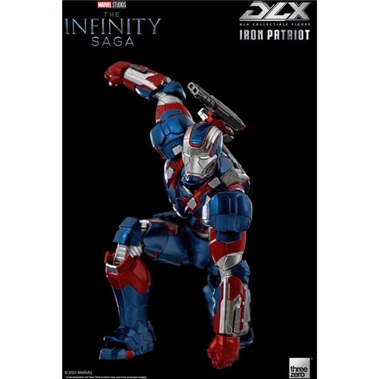 Infinity Saga: Iron Patriot DLX Action Figure 1/12 17 cm