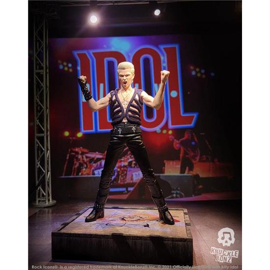 Billy Idol: Billy Idol II Limited Edition Rock Iconz Statue 1/9 22 cm