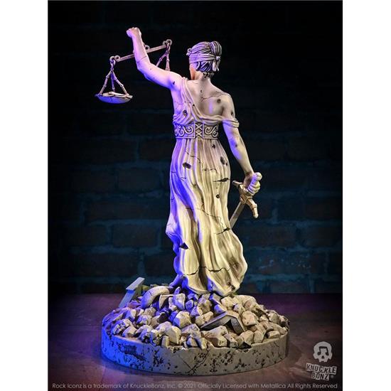 Metallica: Lady Justice Rock Ikonz On Tour Statue