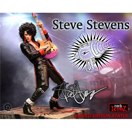 Diverse: Steve Stevens Rock Iconz Statue 1/9 Limited Edition 22 cm