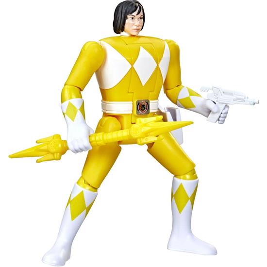 Power Rangers: Yellow Ranger Trini Retro-Morphin Series Action Figures 10 cm