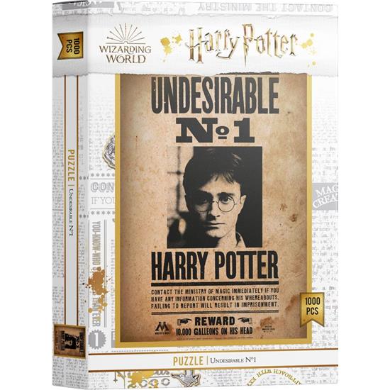 Harry Potter: Harry Undesirable No 1 Puslespil (1000 brikker)