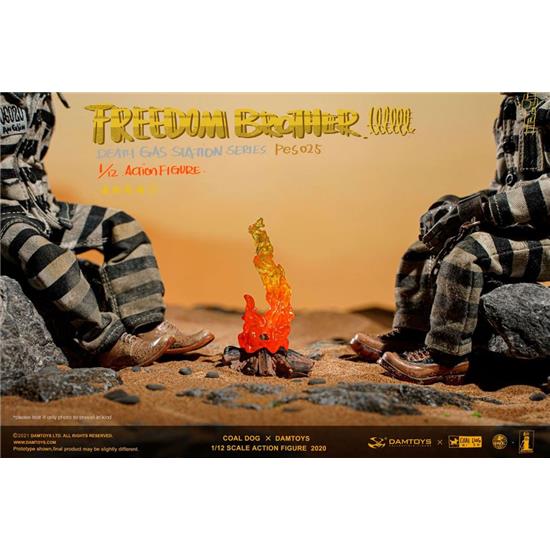 Coal Dog: Freedom Brothers Action Figures 1/12 15 cm