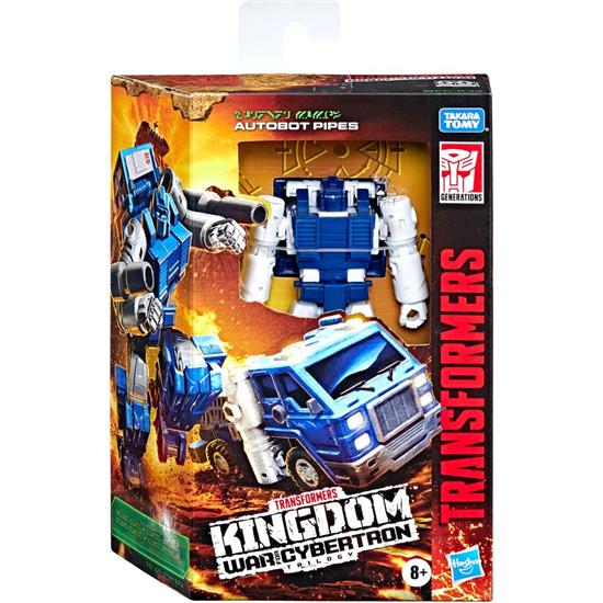 Transformers: Autobot Pipes Deluxe Class Action Figure 14 cm