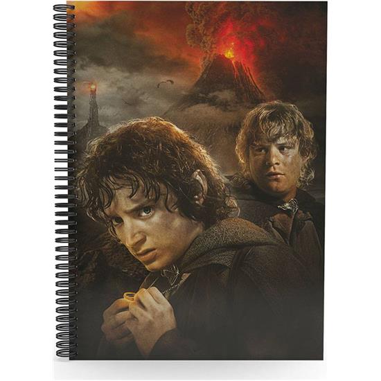 Lord Of The Rings: Frodo & Sam 3D-Effekt Notesbog